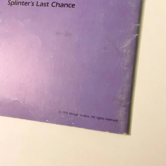 Vintage 1991 TMNT Ninja Turtles Code Name Chameleon A Storybook Adventure - Picture 3 of 13